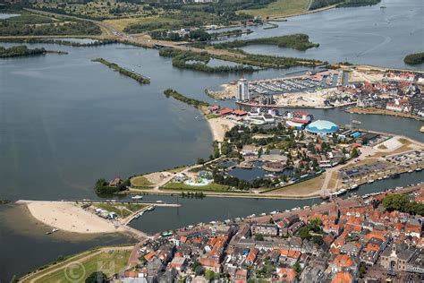 hollandluchtfoto harderwijk luchtfoto zeepad