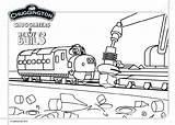 Coloring Printable Chuggington Colour Printables Check Brewster Featuring Scene Birthday 2nd sketch template