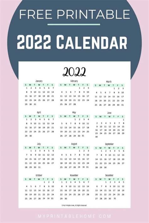 calendar year   glance pics printable calendar