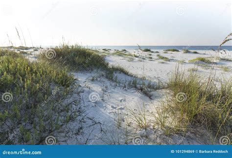 sunny morning pensacola beach stock image image  gulf morning