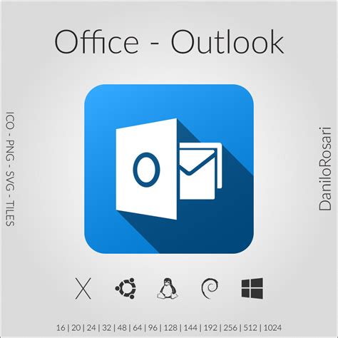 outlook icon   icons library