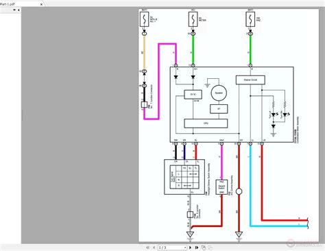 toyota highlander   electrical wiring diagram auto repair manual forum heavy