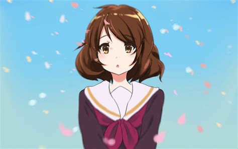 Anime Girl Wallpaper Short Hair Anime Wallpaper Hd