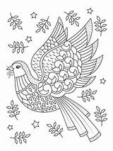 Coloring Christmas Pages Dove Printable Adult Days Zentangle Color Adults Beautiful Kids Activities Sheets Print Woojr Printables Colors Easy Teens sketch template