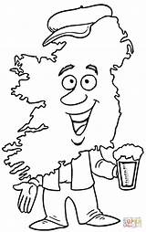 Coloring Pages Ireland Map Irish Printable Drawing Colouring Color Adults Online Popular Supercoloring Getcolorings Getdrawings Coloringhome Print sketch template