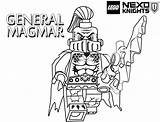 Nexo Knights Lego Coloring Knight Pages General Magmar Scary Printable Print Kids Getcolorings Library Categories Template Game sketch template