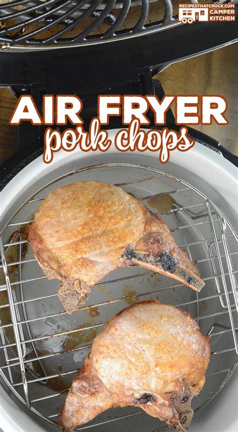 Our Air Fryer Pork Chops are incredibly easy to make and