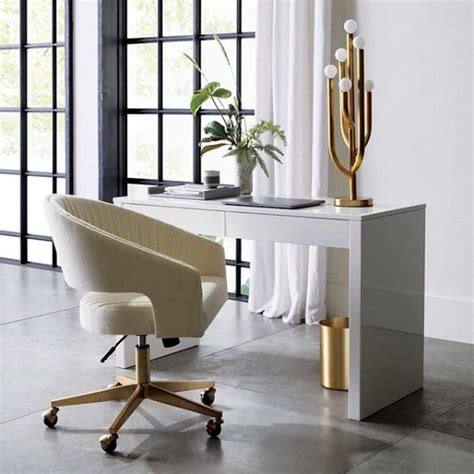 channel ivory velvet office chair reviews cb fine antique