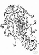Coloring Pages Adult Mandala Animal Adults Printable Miscellaneous Objects Print sketch template