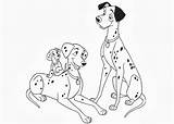 Coloring Pages Perdita Pongo Books Kids sketch template