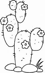Cactus Coloring Pages Desert Saguaro Color Kids Template Print Button Using Tocolor sketch template