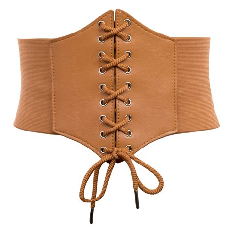 size xl corset belt  womens  fashion lace  pu leather luxury belt cinch tie