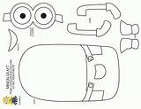 Coloring Pages Minion Minions Printable Own Make Library Clipart sketch template