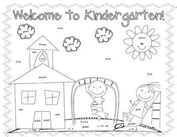day coloring worksheet kindergarten kindergarten  day