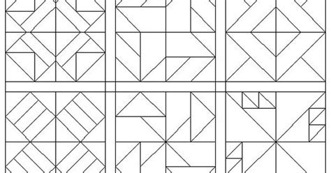 coloring pages quilt blocks  pinteres