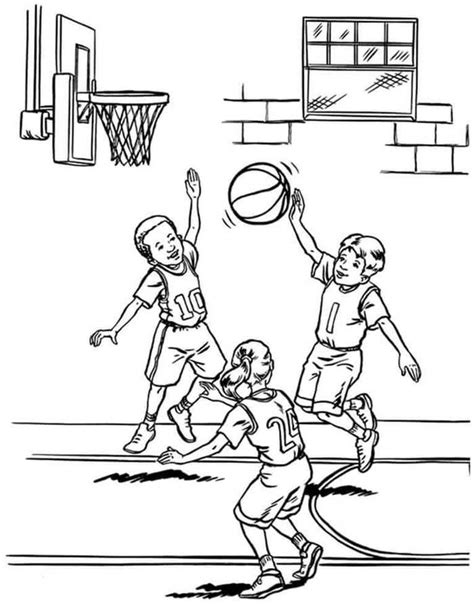 basketball coloring pages   print  coloring sheets