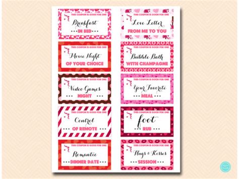 printable love coupons for him or her printabell express