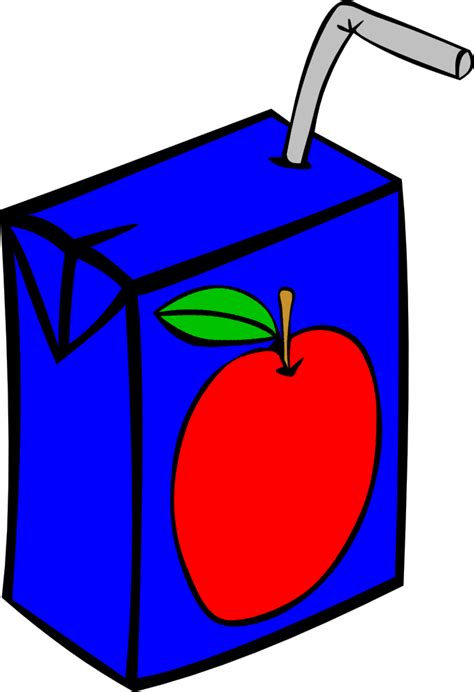 onlinelabels clip art fast food drinks apple juice box