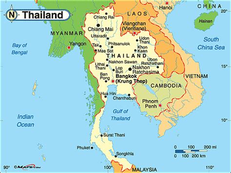 reisfoto s koen van coillie kaart thailand 1994