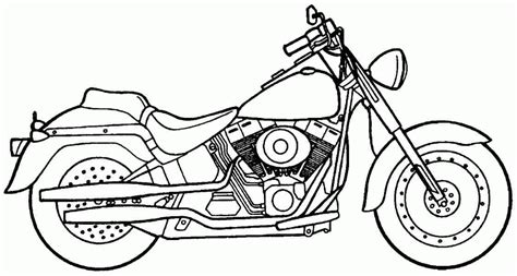 printable motorcycle pictures coloring home