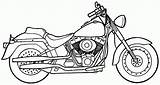 Motocyclette Motocykl Kolorowanka Chopper Motorbike Druku Coloringtop Colorier Drukowania Getdrawings Wydrukuj Malowankę żeby Imprimé Drukowanka sketch template