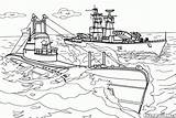 Colorear Submarino Buque Barcos sketch template