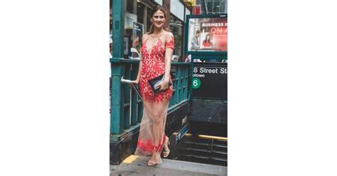Irl The Naked Dress Trend In Real Life Popsugar