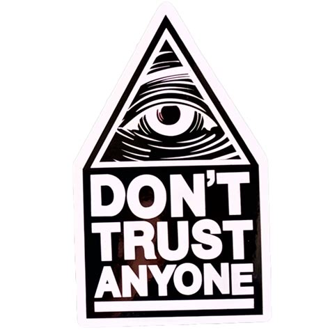 Dont Trust 1289 9 4cm – Stickers Plt