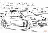 Golf Gti Colouring Volkswagen Pages Print Coloring Search Again Bar Case Looking Don Use Find Top sketch template