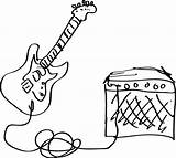 Guitar Drawing Amp Digital Patch Under Diy Getdrawings Drawings Paintingvalley Balmforth David Daily sketch template