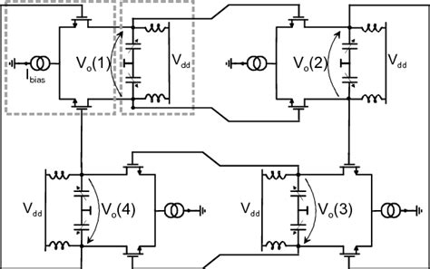 circuit schematic   proposed vco  scientific diagram