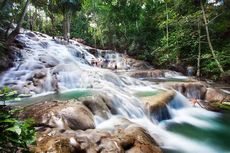 slip   jamaica ocho rios dunns river falls flickr