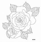 Rose Dover Haven Creative Choose Board Publications Draw Flowers Garden Color Drawing sketch template