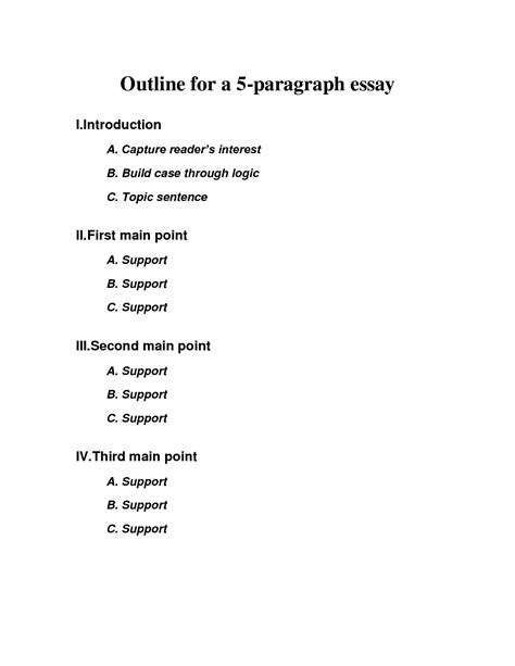 short essay format   write  short essay quick guide