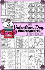 tons   printable valentines day worksheets