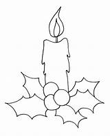 Candle Christmas Coloring Drawing Birthday Pages Drawings Simple Draw Easy Print Printable Color Sketch Lavender Getdrawings Getcolorings Kids Colo Sheets sketch template