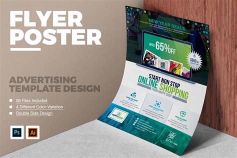product promotional flyer poster flyer templates creative market