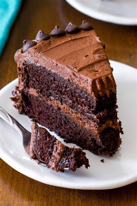 triple chocolate layer cake sallys baking addiction