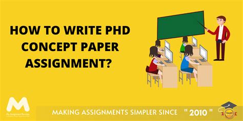 writing phd concept paper assignment