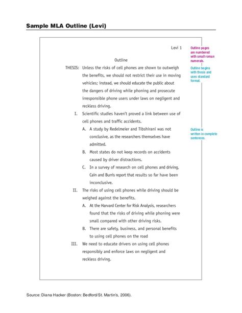 outline concept paper format