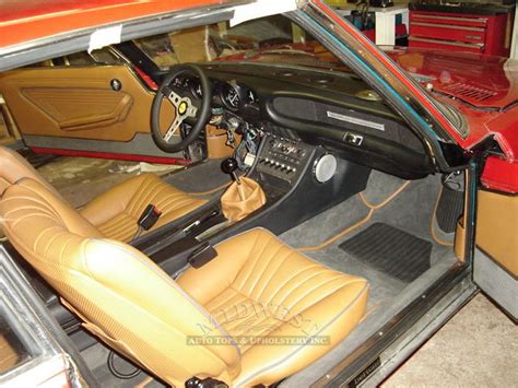 midwest auto tops upholstery  fiat dino