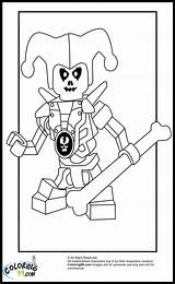 Ninjago Coloring Pages Lego Krazi sketch template