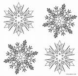Snowflake Coloring Pages Frozen Printable Cool2bkids Kids sketch template