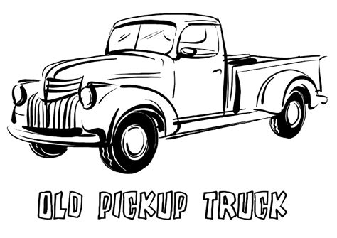 pickup truck   words  pickup trucks written  black