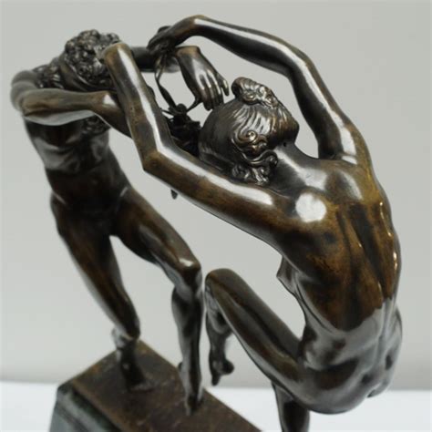 The Mask Dance Art Deco Bronze Sculpture By Aurore Onu Bada