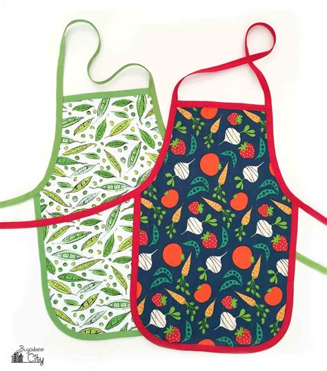 diy kids cooking apron  apron pattern child apron pattern
