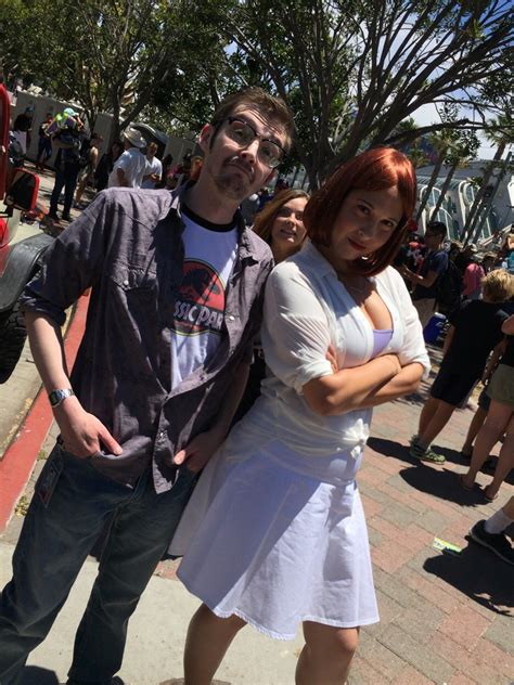Lowery Cruthers And Claire Dearing Jurassic World Cosplay Claire