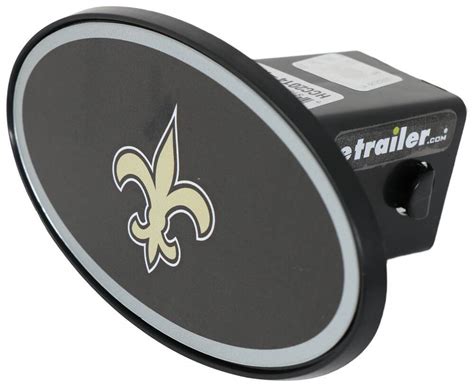 New Orleans Saints 2 Nfl Trailer Hitch Receiver Cover Abs Plastic