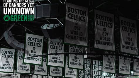 Nba Basketball Boston Celtics Logo Echo Style Desktop