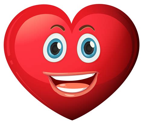 A Heart With Smiley Face 519288 Download Free Vectors